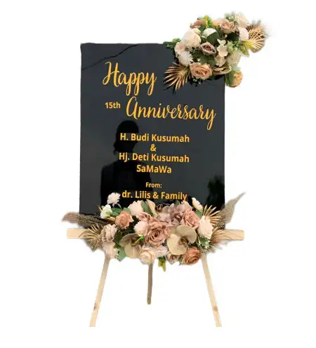 Papan Bunga Akrilik Kedu